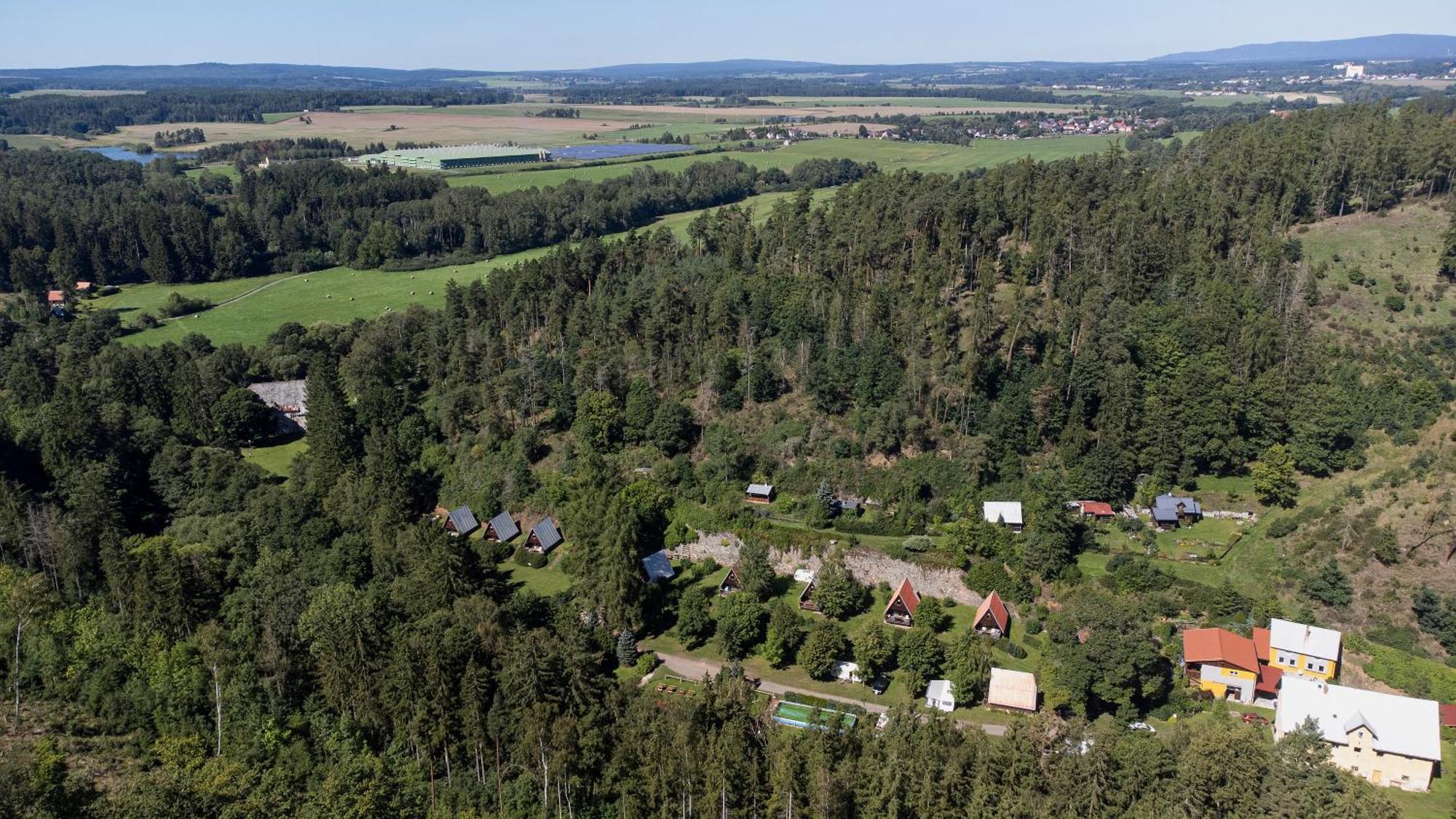 Camping Karolina Otel Planá Dış mekan fotoğraf